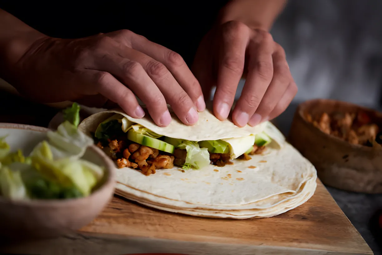 Nu köper jag aldrig pitabröd utan gör det själv. Hemlagad shawarma är dubbelt så god